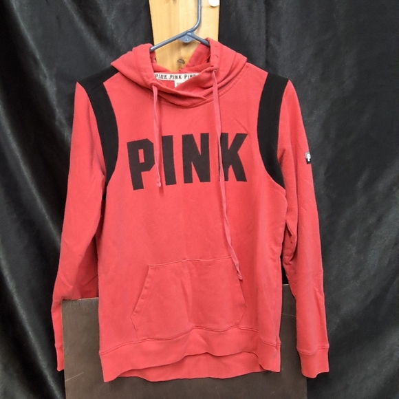 Victoria's Secret PINK Hoodie - Coral size x-small - Picture 1 of 11
